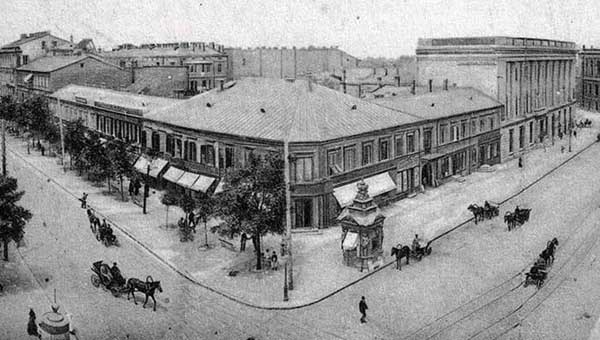 город Одесса. Старинная открытка.