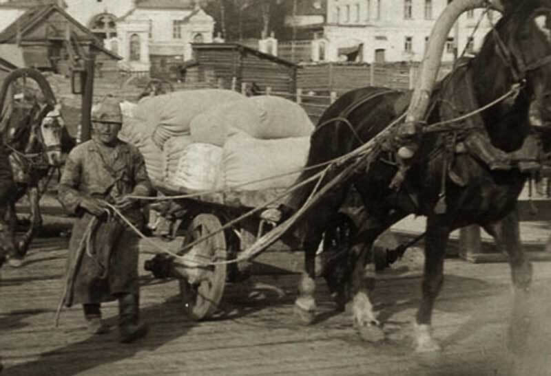 Гужевой транспорт,