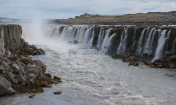 Вид водопада Сельфосс.